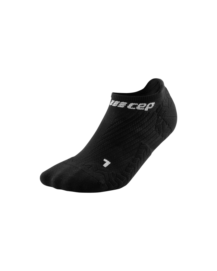 CEP Compression Ultralight No Show Women's Running Socks (Ultralight Black)
