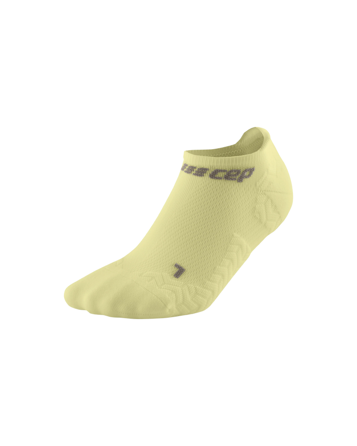 CEP Compression Ultralight No Show Men's Running Socks (Ultralight Lime)