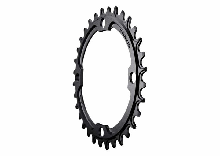Praxis MTN E-Ring 104 BCD 10/11/12 Speed Chainring (Black)