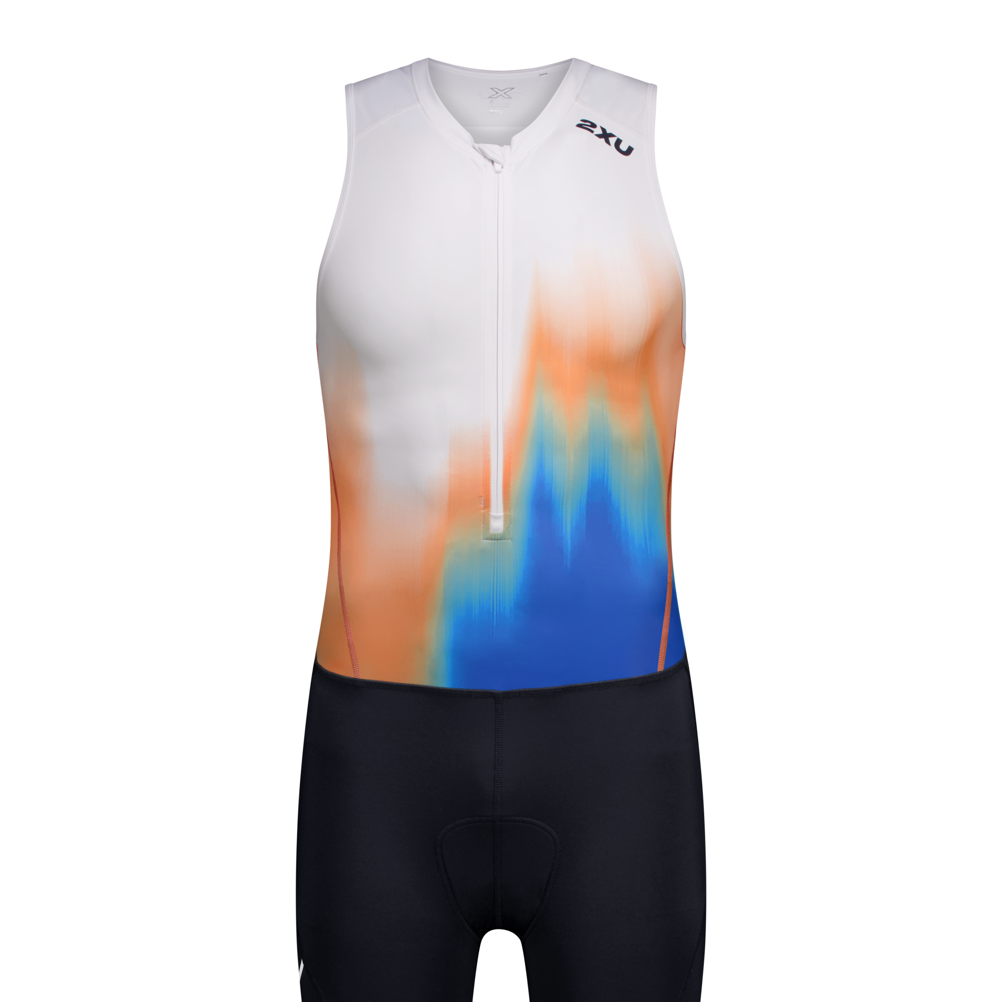 2XU MT7398D Core Men's Triathlon Suit (Nebula Blaze/Midnight)