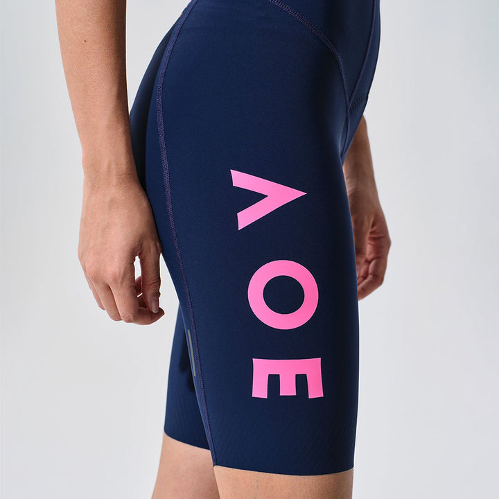 Monton Valore Nuova Luna Women's Cycling Bib Shorts (Navy Blue)