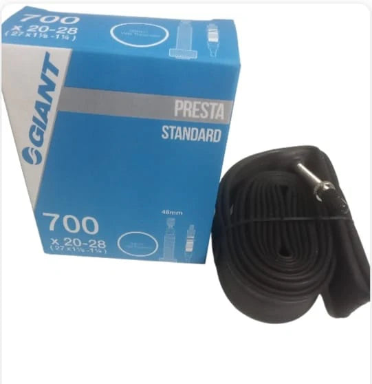 Giant 700x20-28c 48mm Threaded Presta Valve Tube