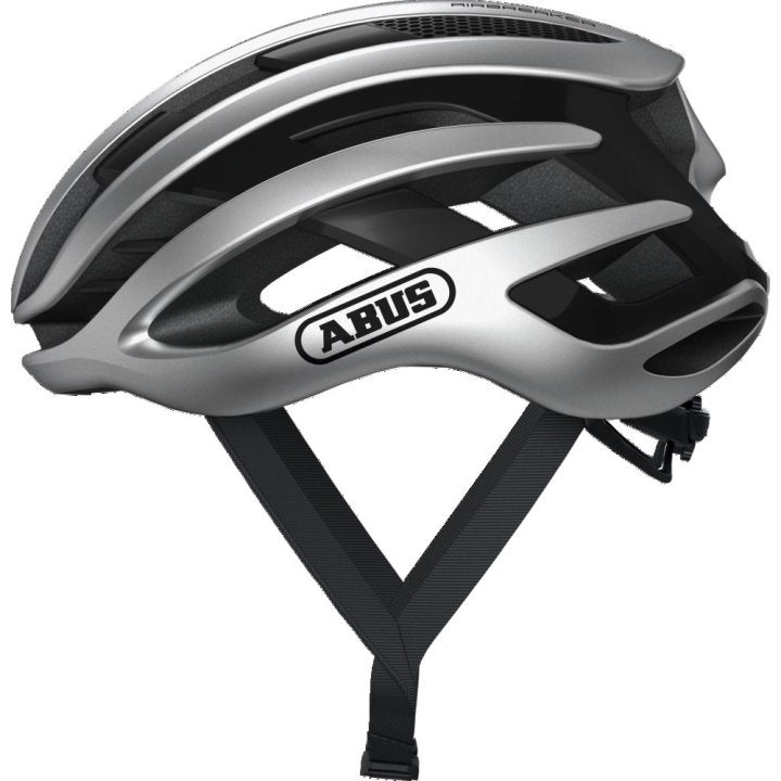 Abus AirBreaker Road Cycling Helmet (Gleam Silver)