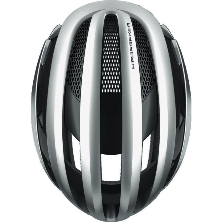 Abus AirBreaker Road Cycling Helmet (Gleam Silver)