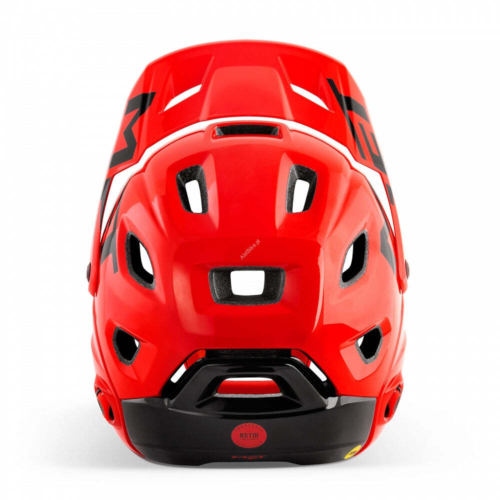 MET Parachute MCR MIPS MTB Cycling Helmet (Red/Glossy)