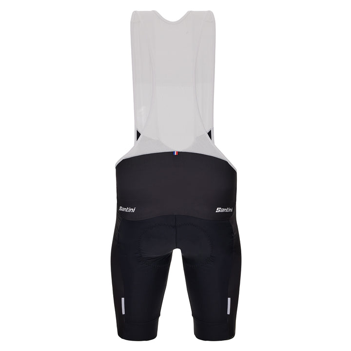 Santini TDF KOM Leader Men's Cycling Bibshorts (Black/Polka)