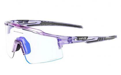 Kapvoe X75 Colour Sports Sunglasses (White/Blue)