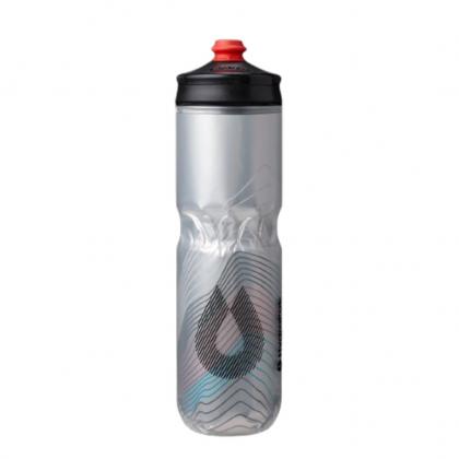 Hydrapak Polar Surge Insulated Ascent Bottle (Silver)