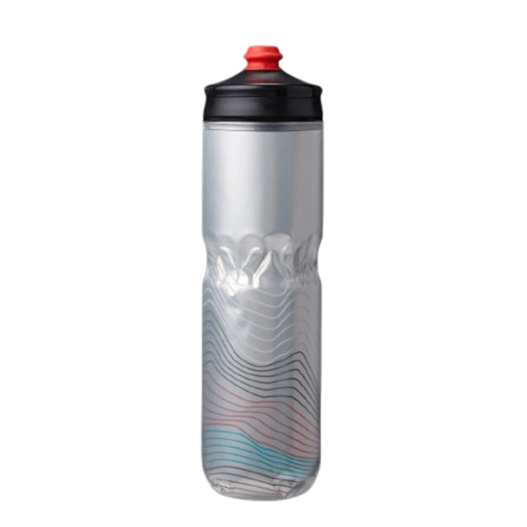 Hydrapak Polar Surge Insulated Ascent Bottle (Silver)
