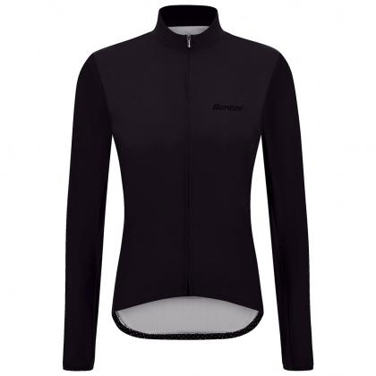 Santini Ready To Ride Wind Cycling Jacket (Black)