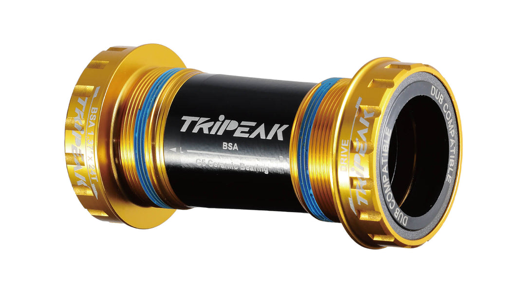 Tripeak 3-in-1 Core System G5 BSA-68mm bottom bracket, Gold