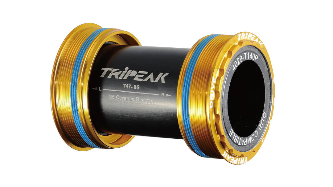 Tripeak 3-in-1 Core System G5 T47-86mm bottom bracket, Gold