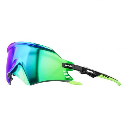Kapvoe X2 Sport Sunglasses (Blue/Green)