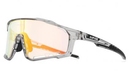 Kapvoe X76 Colour Sports Sunglasses (Red/Clear)