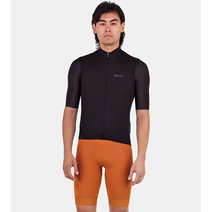 Santini Ready To Ride Unisex Cycling Vest (Black)
