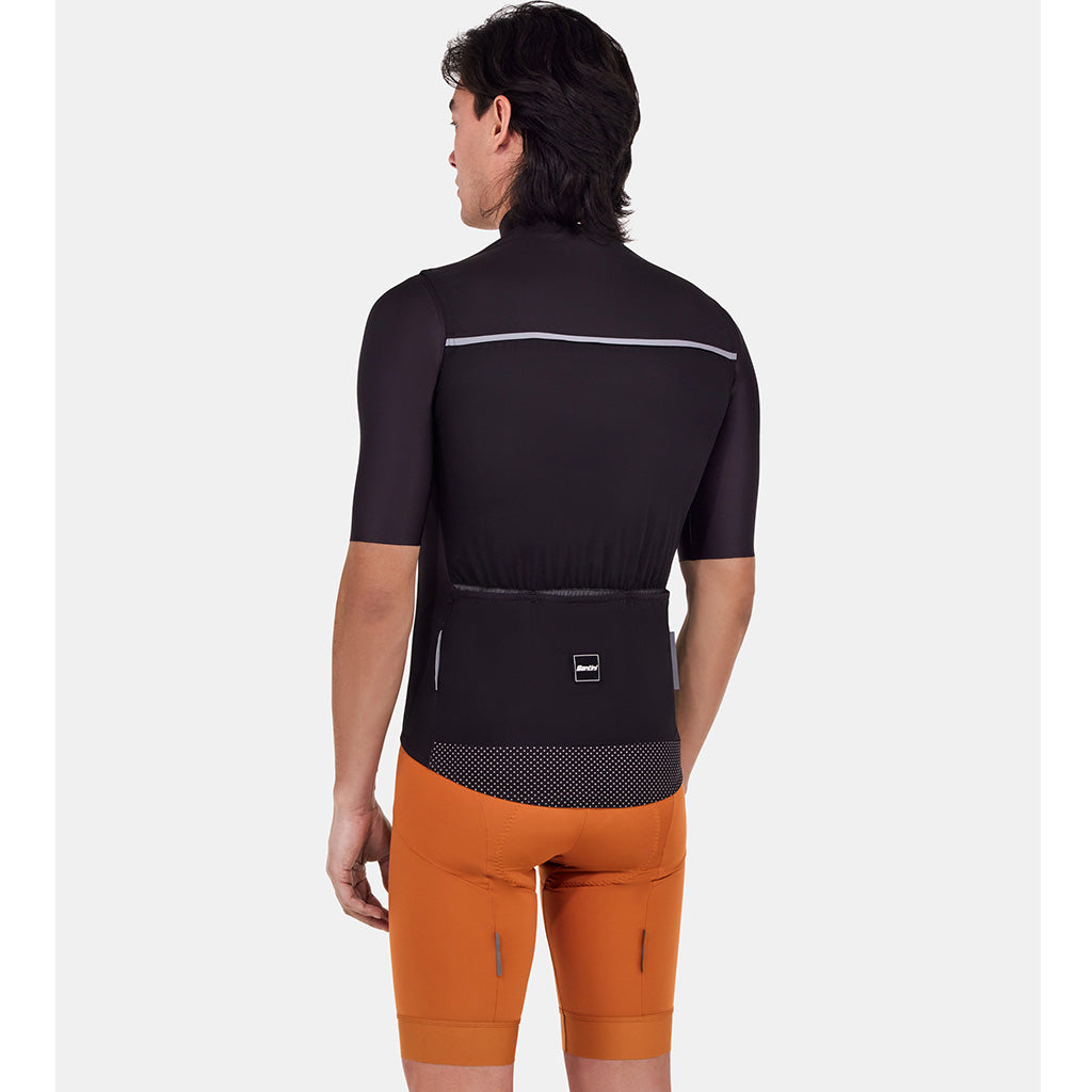 Santini Ready To Ride Unisex Cycling Vest (Black)