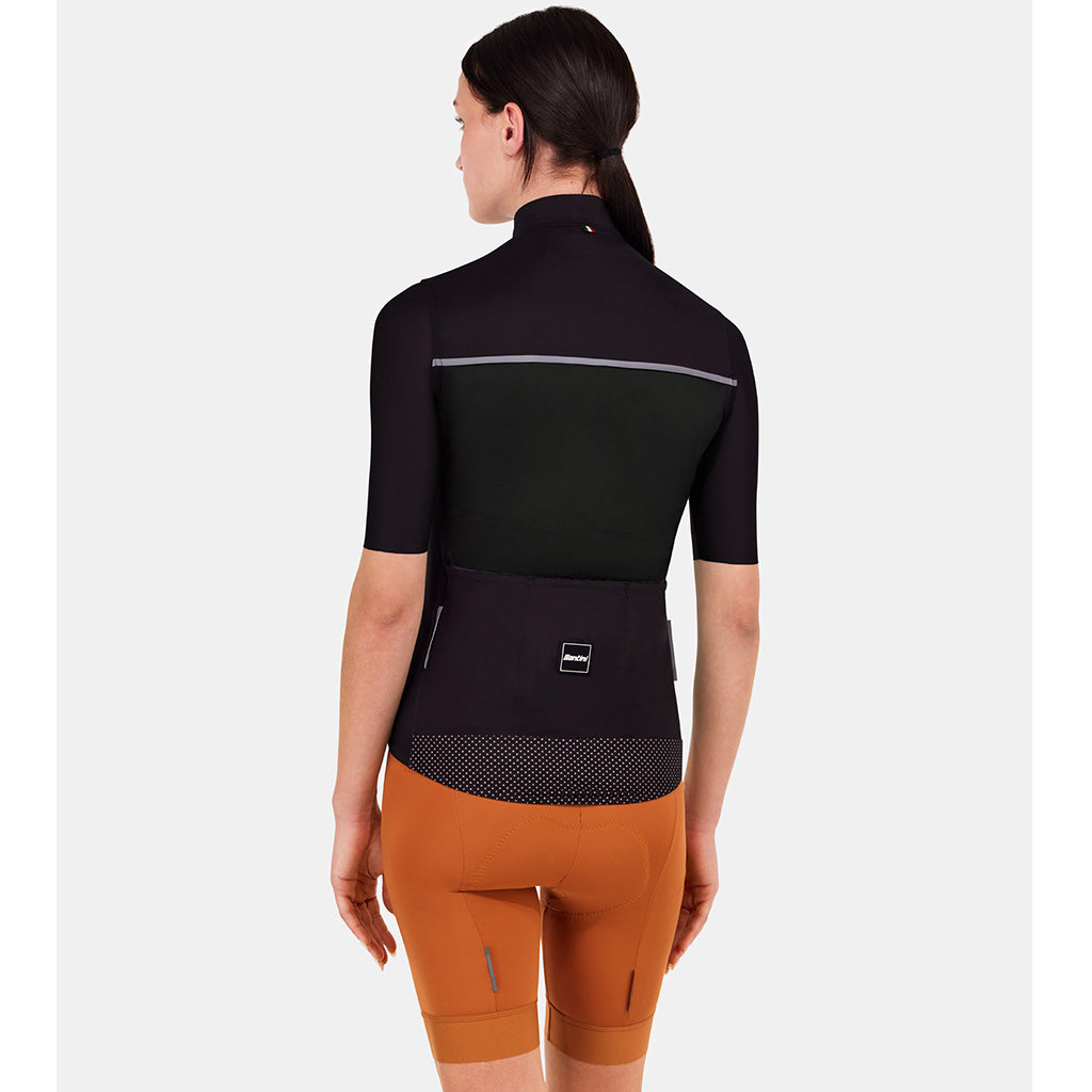 Santini Ready To Ride Unisex Cycling Vest (Black)