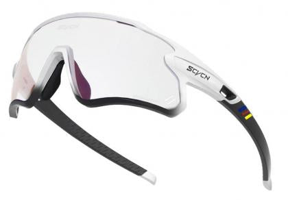 Kapvoe Scvcn S1 Sport Sunglasses (Red/White/Black)