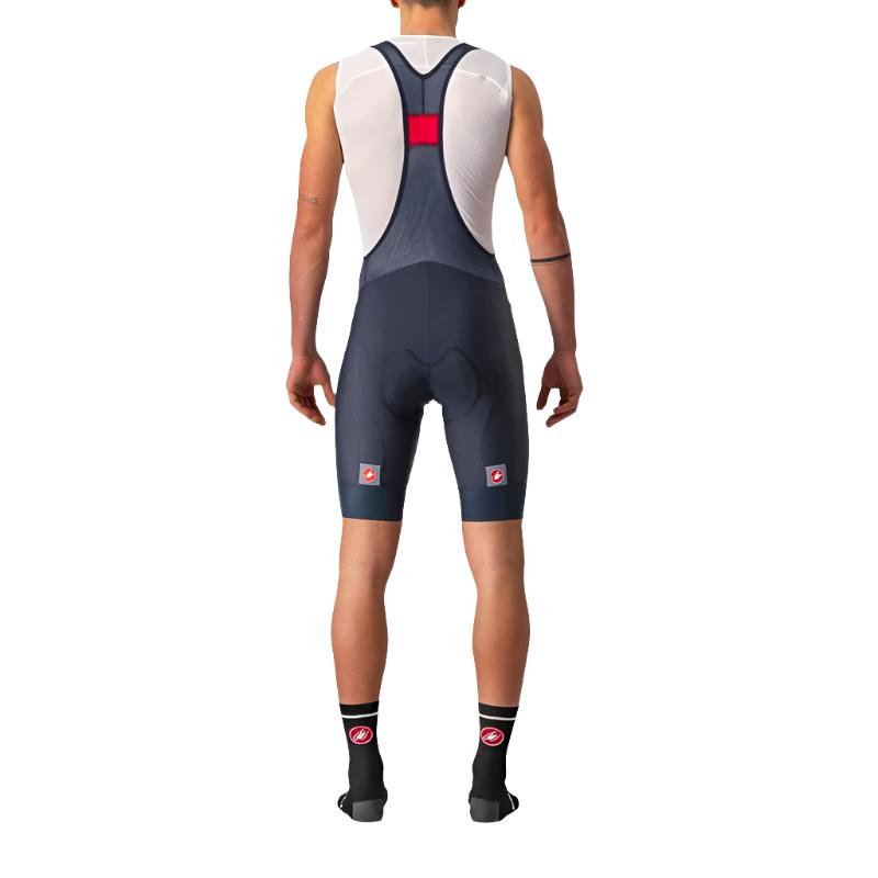 Castelli Entrata Mens Cycling Bibshorts (Savile Blue)