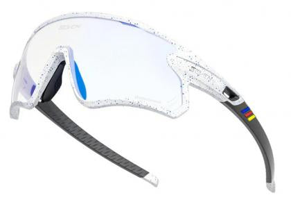 Kapvoe Scvcn S1 Sport Sunglasses (Blue/White)