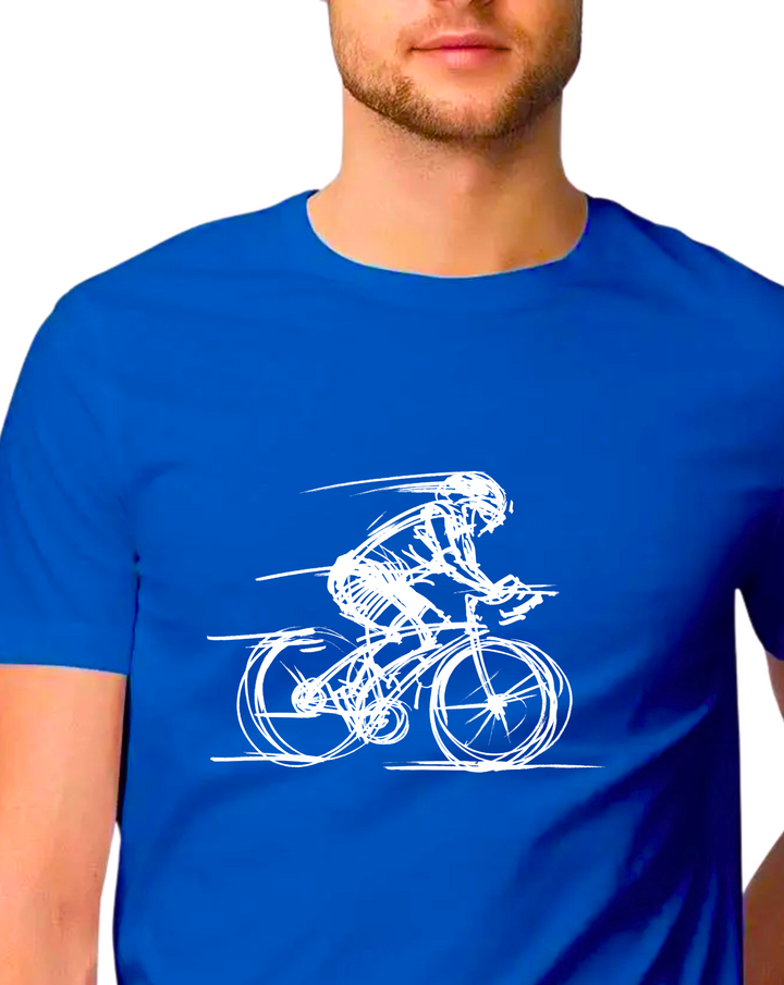 Sport Canvas Bike Sketch Classic Fit Unisex T-Shirt