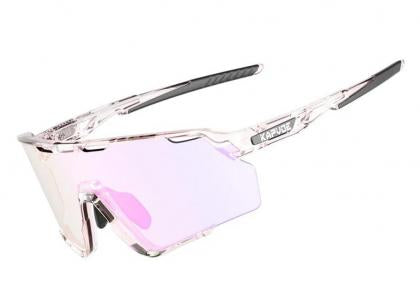 Kapvoe X170 Color Changing Sport Sunglasses (Pink/White)