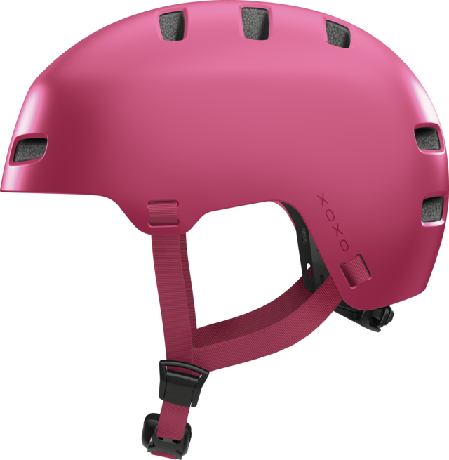 Abus XOXO Road Cycling Helmet (Mono Red)