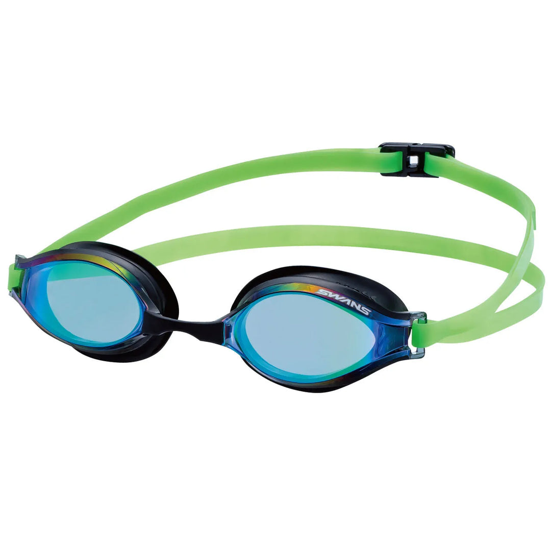 Swans SR-31NTR Swimming Goggles (Smoke/Emerald)