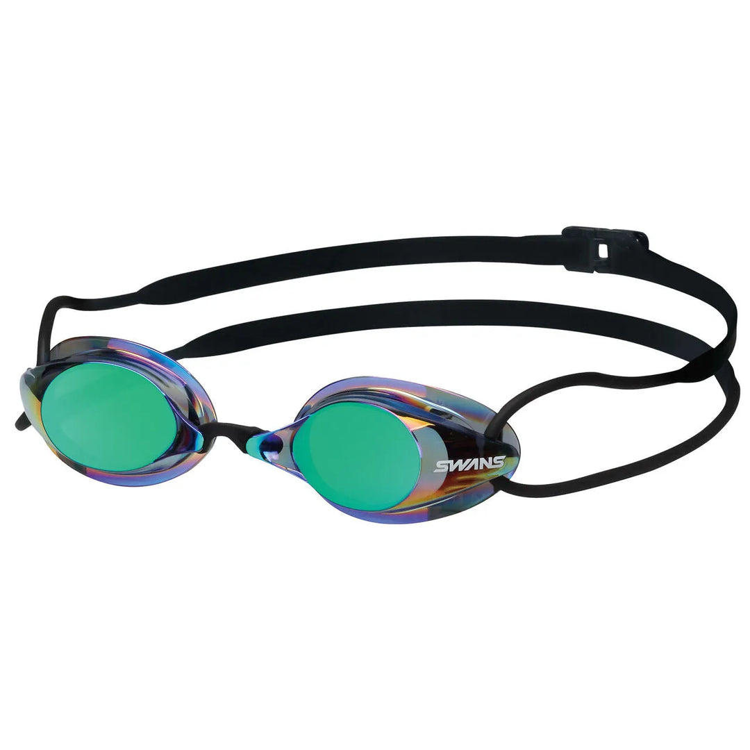 Swans SR-7M Swimming Goggle (Smoke/Emerald)