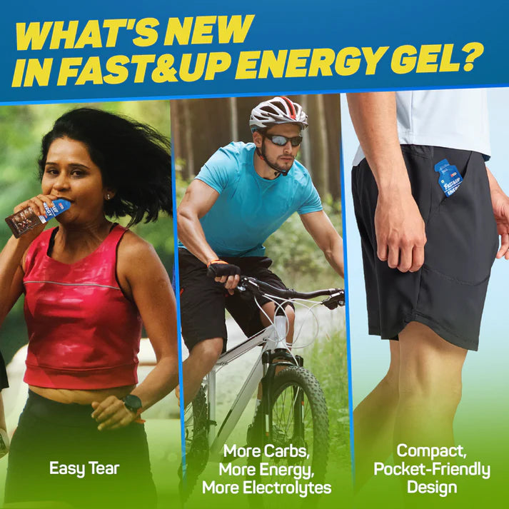 Fast&Up Caffeinated Energy Gel (Lime & Lemon)