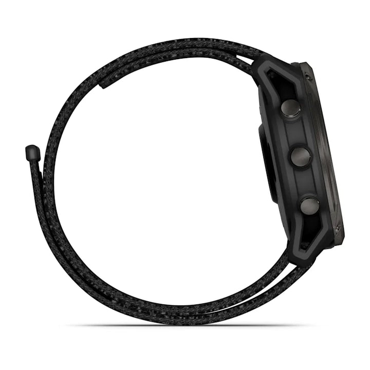 Garmin Enduro 3 Smart Watch (Carbon Gray Dlc Titanium w/ Black Ultrafit Nylon Band)