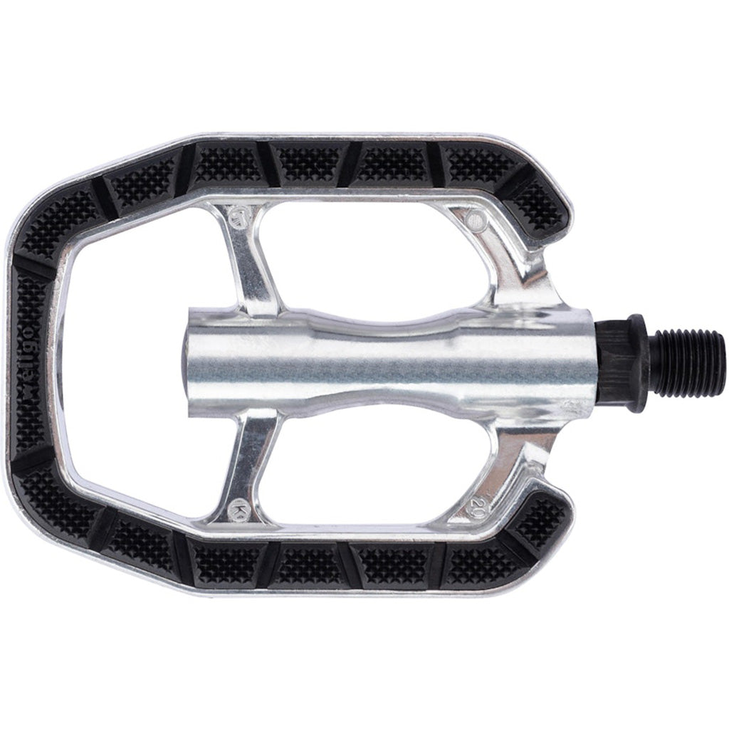 Wellgo C-337DU Alloy Platform Pedals (Silver/Black)