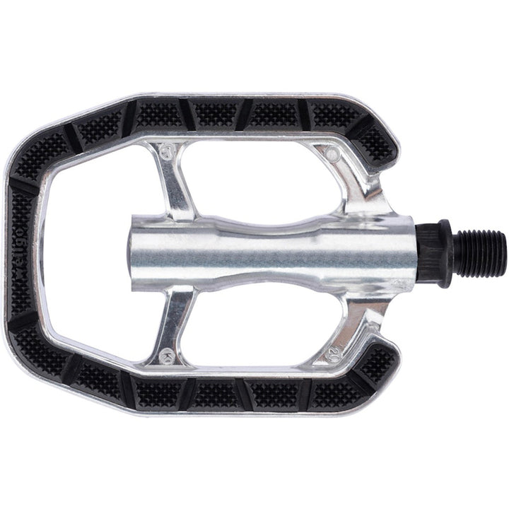 Wellgo C-337DU Alloy Platform Pedals (Silver/Black)