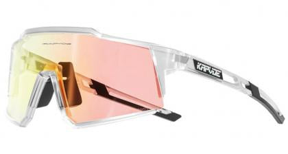 Kapvoe KE9022 Sport Sunglasses (Red/Clear)