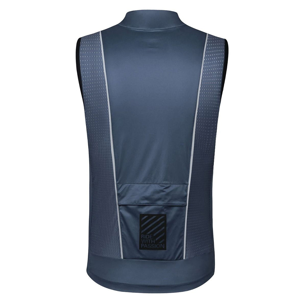 Monton Urban Yako Windproof Men's Cycling Vest (Blue)