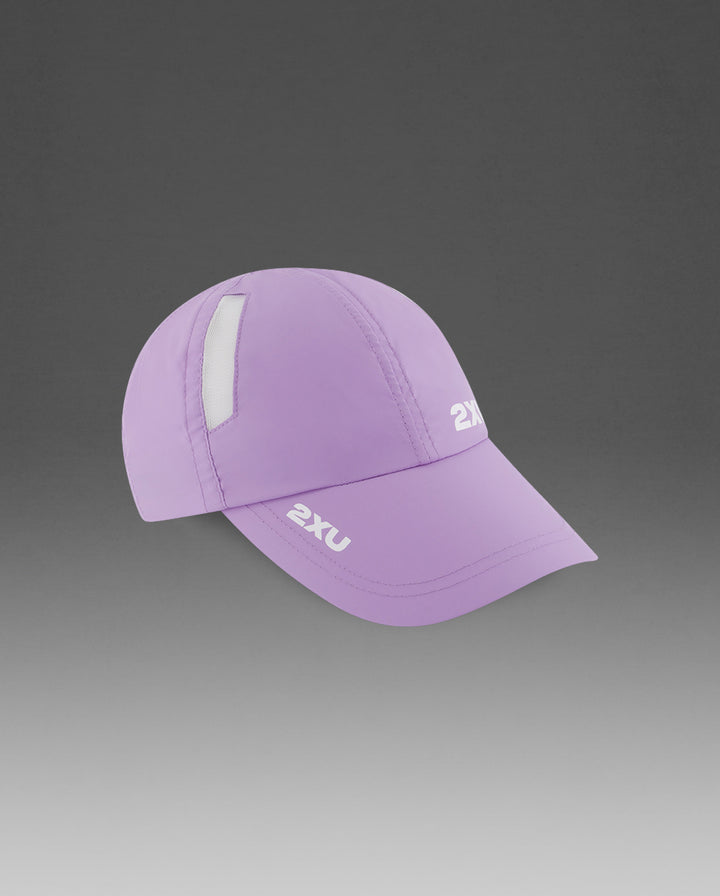 2XU UQ5685F Run Cap (Lavender/White)