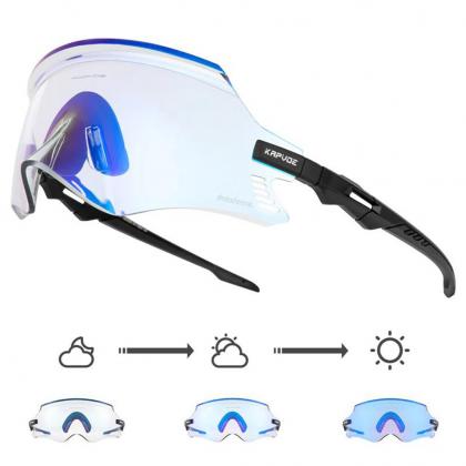 Kapvoe X2 Colour Sports Sunglasses (Blue/Black)