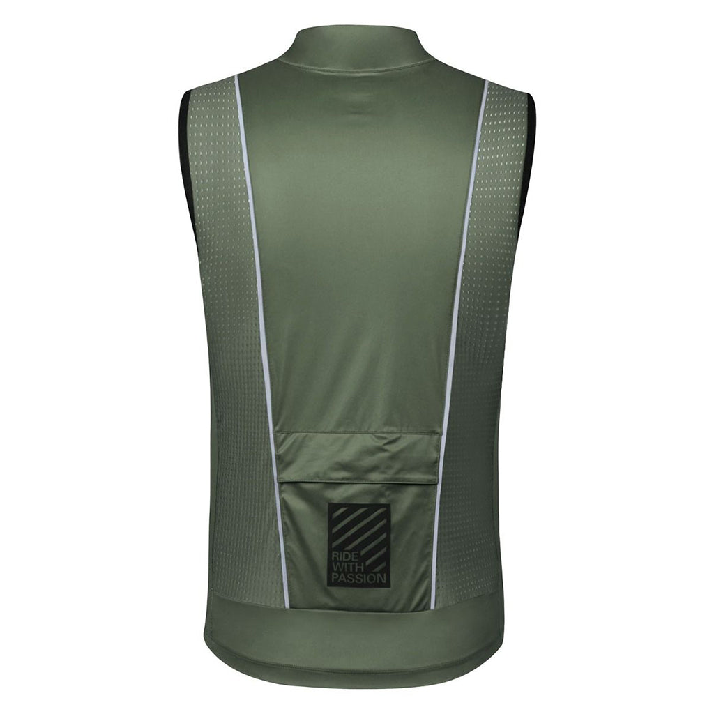 Monton Urban Yako Windproof Men's Cycling Vest (Green)