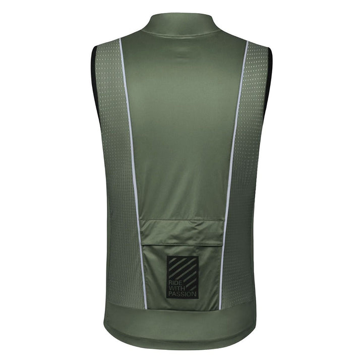 Monton Urban Yako Windproof Men's Cycling Vest (Green)