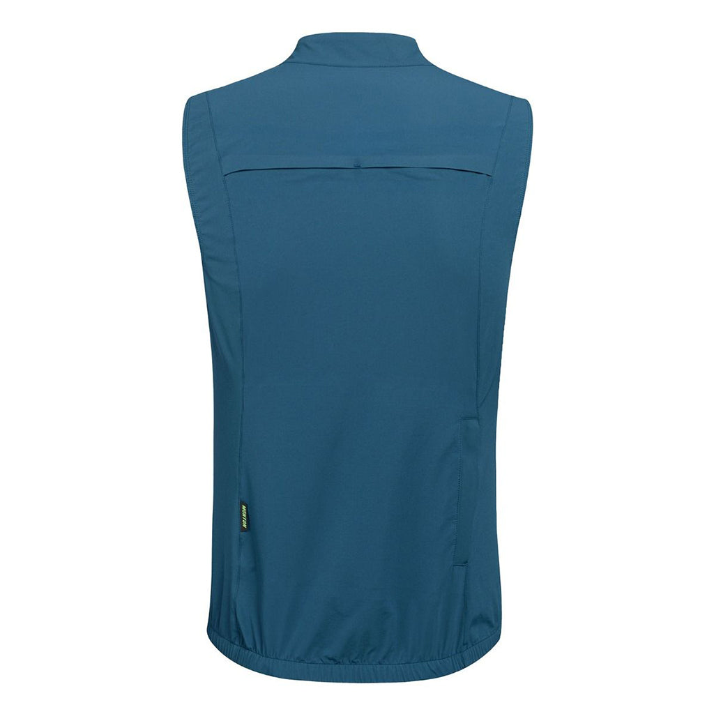 Monton Wind Hunter Windproof Men's Cycling Vest (Nile Blue)