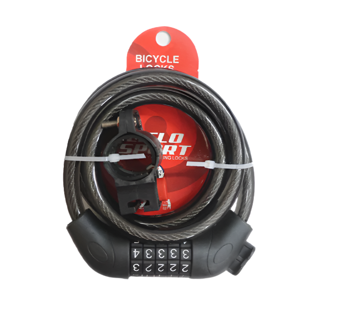 Ciclosport Numeric Lock (Black)