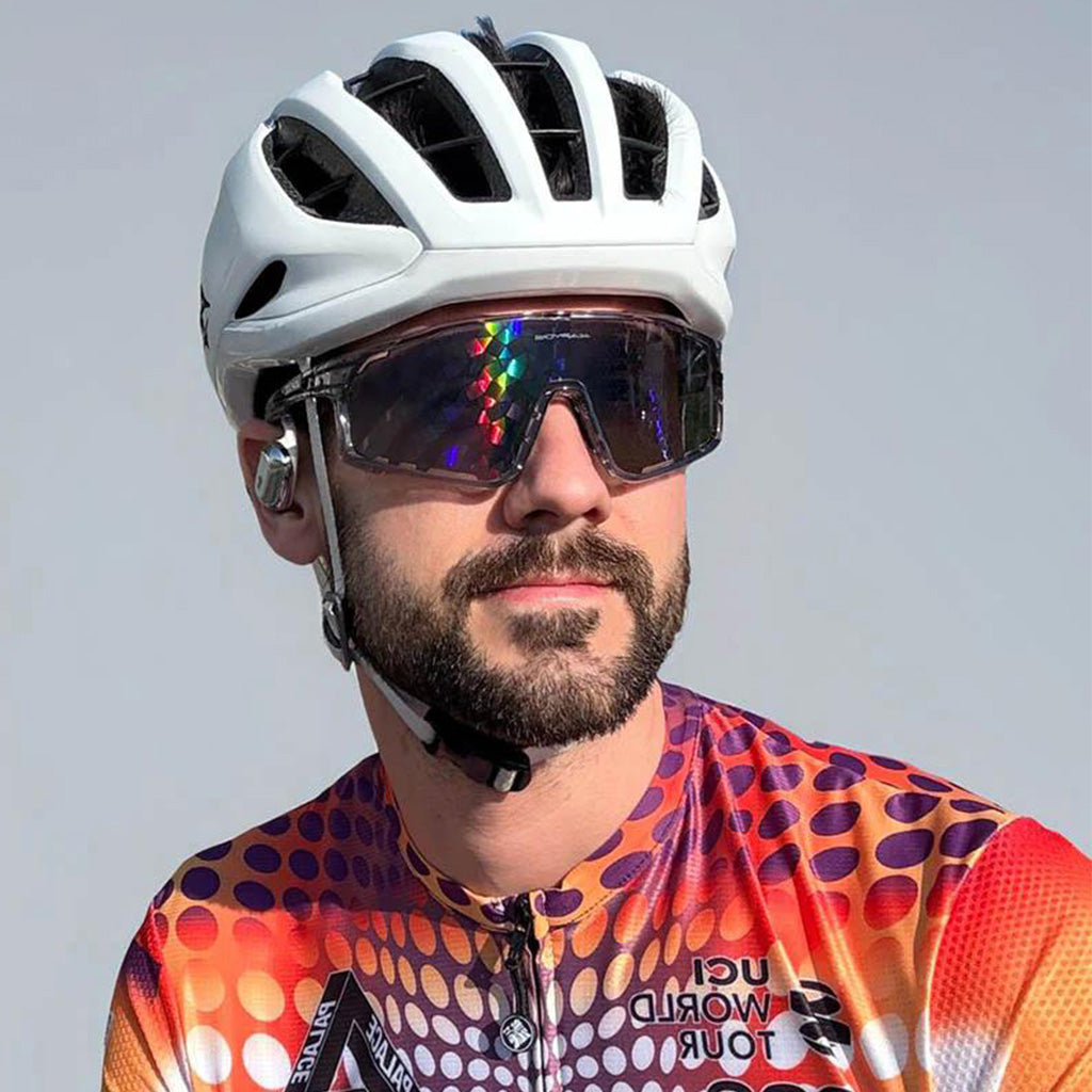 Kapvoe Knight Nano Lens Sports Sunglasses (Kaleidoscope)
