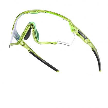 Kapvoe X170 Color Sport Sunglasses (Green/Blue)