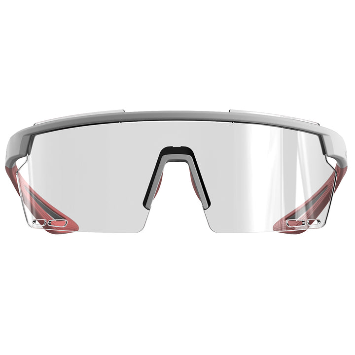 Magicshine Rouler Photochromic Sports Sunglasses (White/Pink)