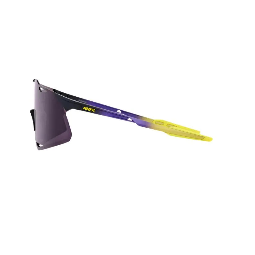 100% Hypercraft Sport Sunglasses (Dark Purple/Matte Metallic Digital Brights)