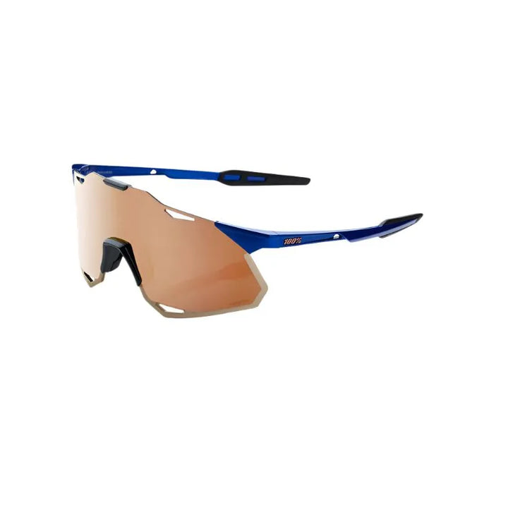 100% Hypercraft XS Sport Sunglasses (Copper/Gloss Cobalt Blue)