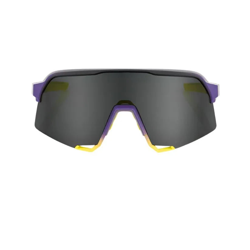 100% S3 Sport Sunglasses (Smoke/Matte Metallic Digital Brights