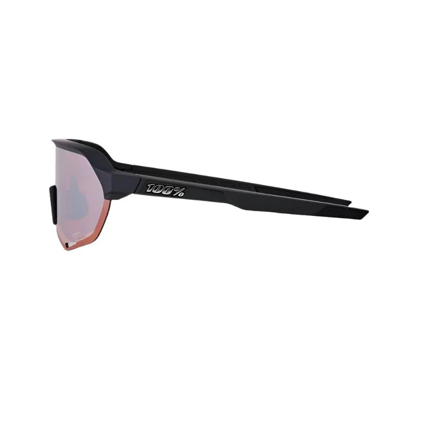 100% S2 Sport Sunglasses (Crimson Silver/Soft Tact Black)