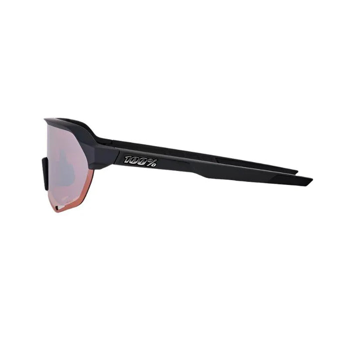 100% S2 Sport Sunglasses (Crimson Silver/Soft Tact Black)