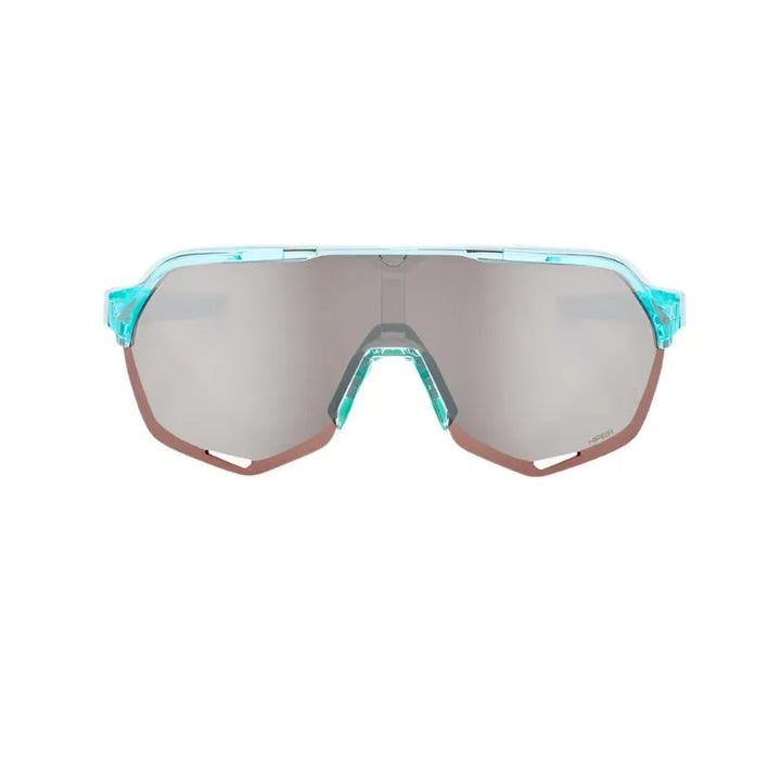 100% S2 Sport Sunglasses (Silver/Polished Translucent Mint)
